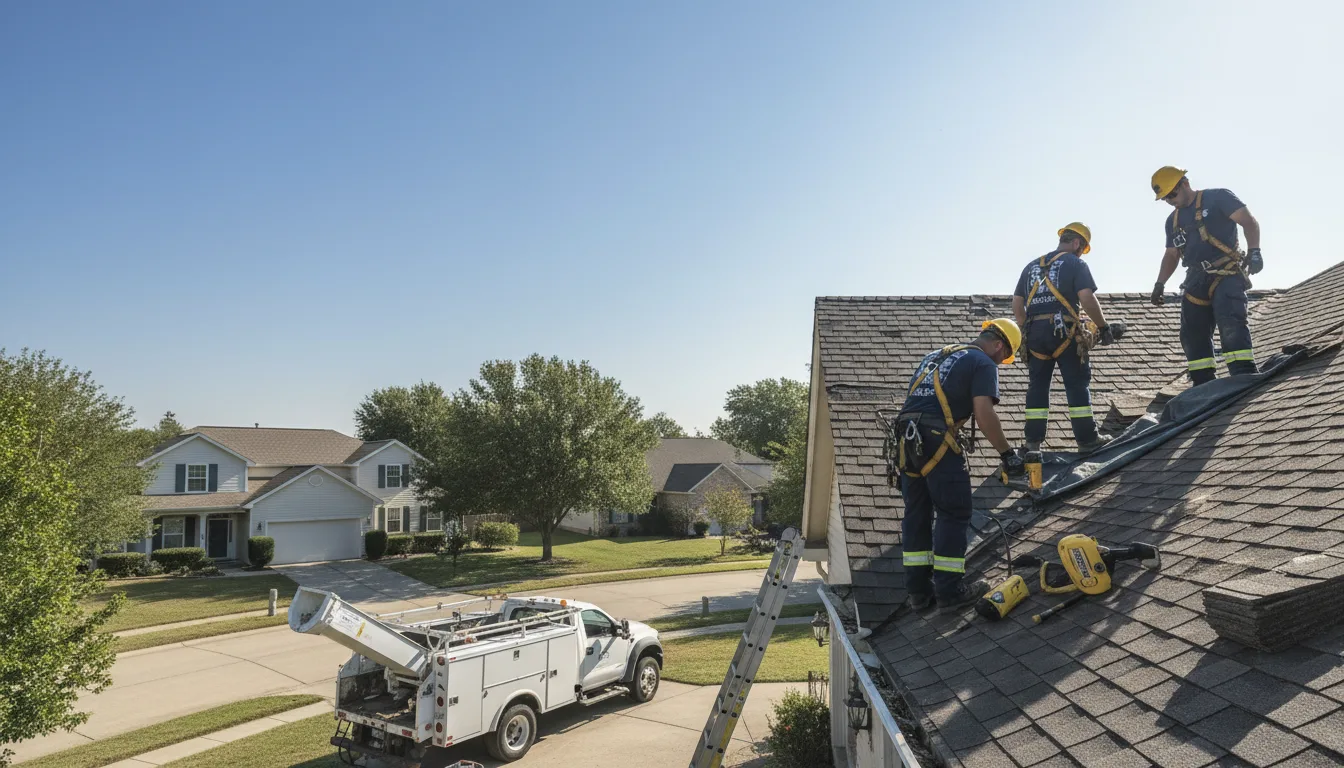 Emergency Roof Repair in Huntingdon, TN near me
